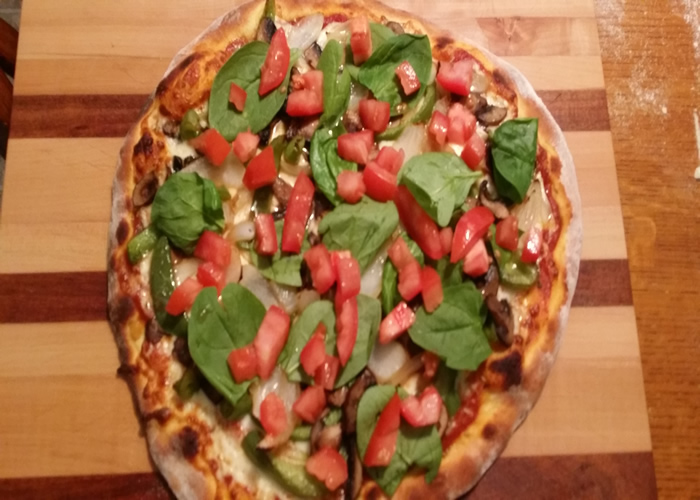  Vegetarian Pizza 